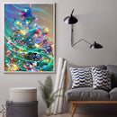 5D DIY Christmas Tree Diamond Painting Kits Full Square Drill Wall Decor Crafts