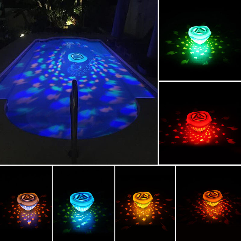 Floating Pool Lights - Glow Light Up Hot Bath Tub Decorative Underwater Lig