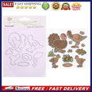 Turkey Metal Cutting Dies Stencil Scrapbooking Embossing Paper Cards Decor-