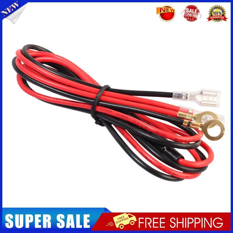 Car Cigarette Lighter Cable 1m/3.3ft 18AWG 10A Powe Cable Wire Cord w/ Fuse