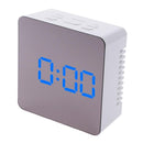 LED Alarm Clock Multifunction Digital LED Mirror Alarm Clock with Temperature Snooze
