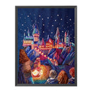 Full Cross Stitch Kits Explore Castle 14CT Counted DIY Cotton Needlework