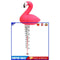 Floating Pool Thermometer Flamingo Water Temperature Meter for Aquarium