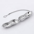 Peanut Shaped Tea Strainer Herbal Spice Infuser Loose Leaf Filter Device Newly