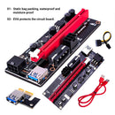 PCI Express Riser Card USB 3.0 Cable PCI-E 1X to 16X Adapter for GPU Mining