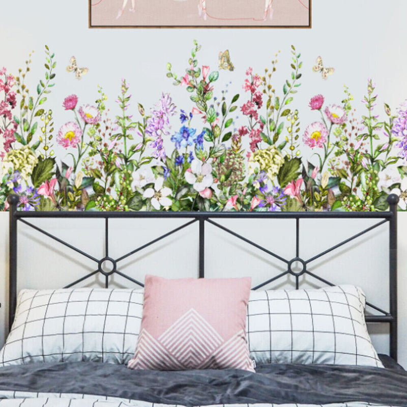 wall paste Wall Stickers Flowers Home Decor for Living Room DIY Wall Decals