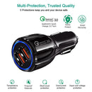 Quick Charge QC 3.0 USB Car Charger 3.1A Fast Charging Charger Adapter Newly