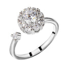 Frauen Mädchen Mode Aiti Angst Ring Spinner Ringe für Hochzeitsfeier Geschenke