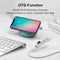 5Gbps USB HUB Extender 4 Port Multi USB 3.0 USB 2.0 Splitter Adapter (Grey)