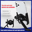 Bicycle Motorcycle Cell Phone Holder Support Bracket Stand (Back Mirror) Newly