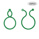 Garden Plant Vine Support Binding Clip Gardening Greenhouse Clip (L 50pcs) Newly
