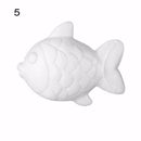 Decoration Christmas Gifts Animals Shape Foam Balls Styrofoam White Polystyrene