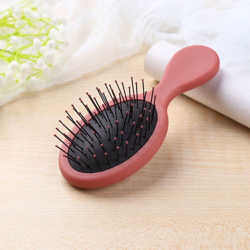Mini Portable Massager Hairbrush Curly Hair Anti-Static Air Cushion Styling C