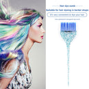 Dye Hair Brush Easy Clean Portable Salon Hair Tinting Color Brush (Blue) Newly