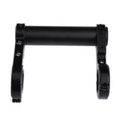 10cm Bicycle Light Holder Bike Handlebar Extender Lamp Phone Stand(Black)