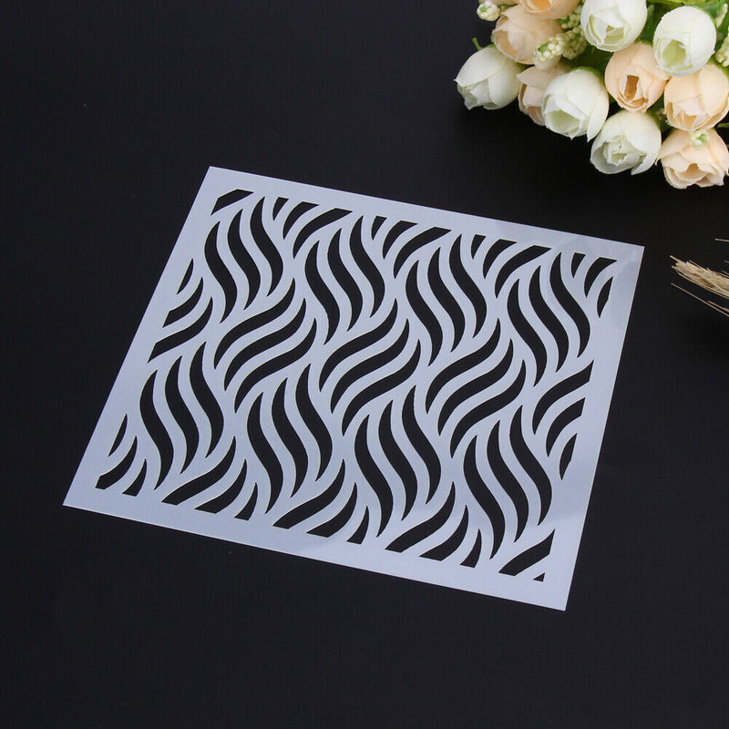 Fondant Cake Decorating Tools Cake Stencil Baking Tool Template Mold 0620 Newly