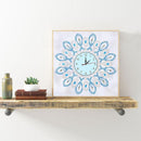 DIY Geometric Special Shaped Diamond Painting Embroidery Clock Home Decor Crafts