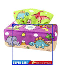 #A Montessori Sensory Toys for Babies - Tissue Box Infant Play Scarves Prescho