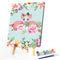 Oil Paint By Numbers Flamingo Lovers Frameless Picture Craft Kit for Home Room