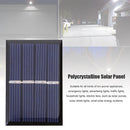 2V 140mA 0.28W Solar Cell Module Polycrystalline Solar Panel Charger (2pcs)