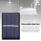 2V 140mA 0.28W Solar Cell Module Polycrystalline Solar Panel Charger (2pcs)
