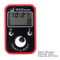 Mini Finger Counter LCD Electronic Tally Counter with Time Function (Red)
