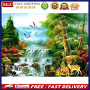 Full Round Drill Diamond Painting Kit Landscape Scenery Rhinestone Drawing