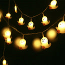 #A 1.5m Decor Lights Lightweight 10LED ABS Festival Party Decor Halloween Orname