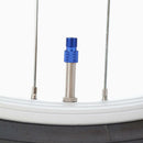 MTB Bike Valve Converter Bicycle Presta to Schrader Valve Adapter (Blue)