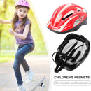 Childrens Riding Helmet Anti Drop Cartoon Sports Bicycle Helmet (Red) Newly