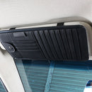 Organizer Sunglasses Case CD DVD Holder Card Clip Sun Visor Storage Bag