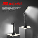 LED COB Folding Working Light w/ Magnetic USB Charging Camping Outdoor Flashlight
