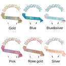 Anniversary Supplies Crystal Crown Queens Tiara Birthday Girl Glitter Sash
