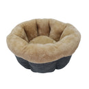 Cute Cake Shaped Cat Kennel Anti Slip Plush Cat Dog Bed Comfortable Pet Produ