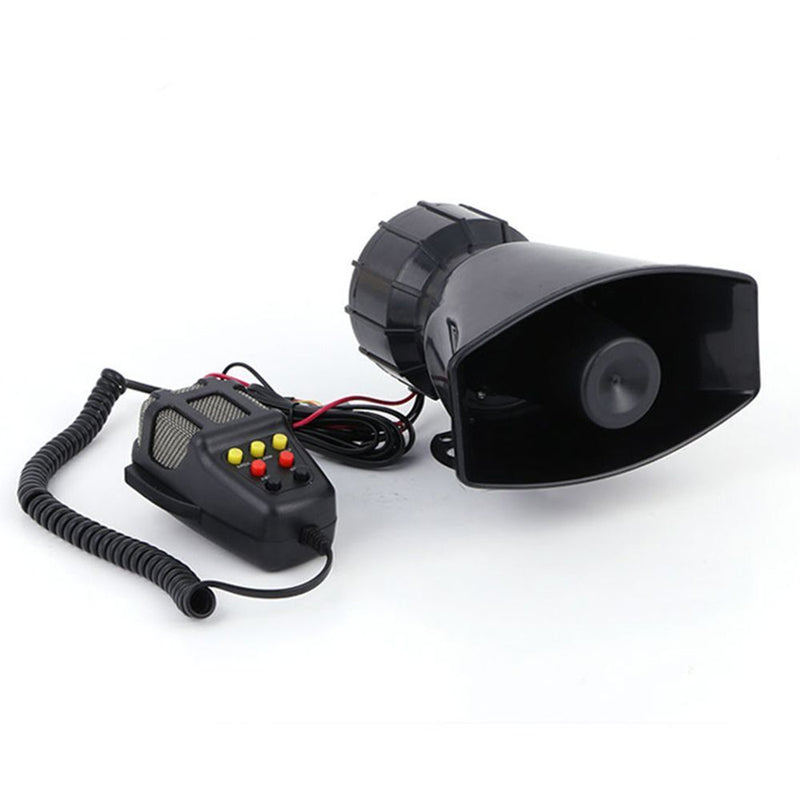 Emergency Sound Amplifier for Car Boat Van Truck 12V 80W 7 Sounds Speaker