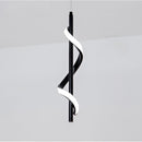 Modern Chandelier Lamp Nordic Bedside LED Indoor Hanging Lighting (White)