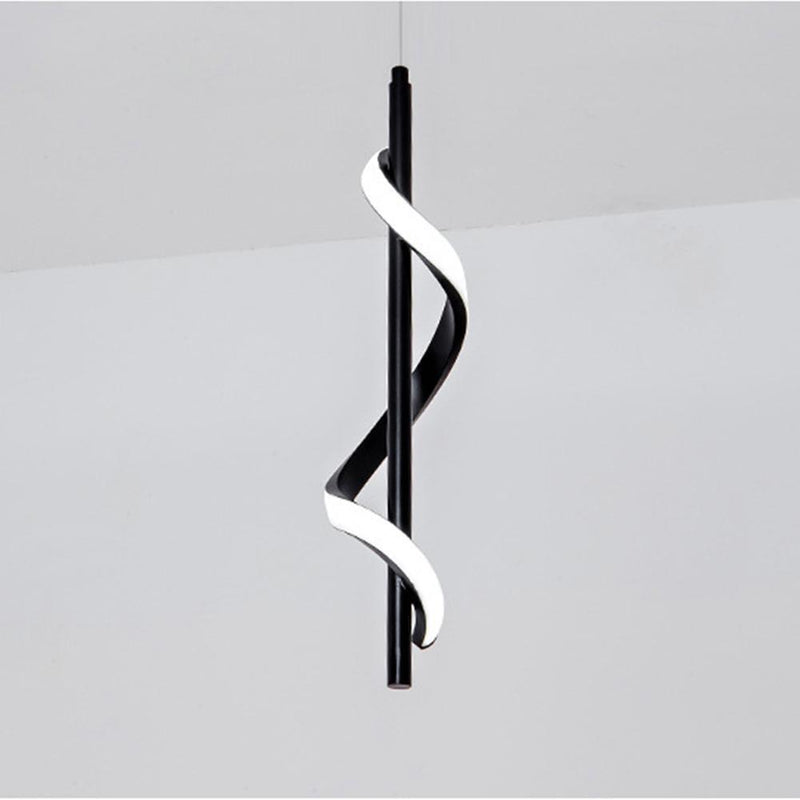 Modern Chandelier Lamp Nordic Bedside LED Indoor Hanging Lighting (White)