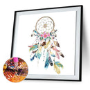 5D DIY Diamond Painting Dreamcatcher Full Round Art Home Decor (A249-1)