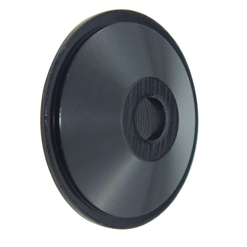 5xMTB Road Bike Stem Top Cover 28.6mm Bicycle Fork Tube Headset Cap (Black)