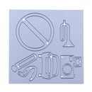 Snowvirtuos Mark Group Joint DIY Metal Stencil Scrapbook Embroidery Craft Cut