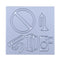 Snowvirtuos Mark Group Joint DIY Metal Stencil Scrapbook Embroidery Craft Cut