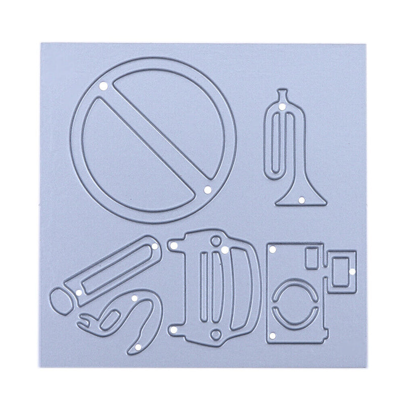Snowvirtuos Mark Group Joint DIY Metal Stencil Scrapbook Embroidery Craft Cut