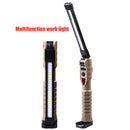Type-C USB Rechargeable COB+XPE LED Foldable Flashlight Inspection Work Lights
