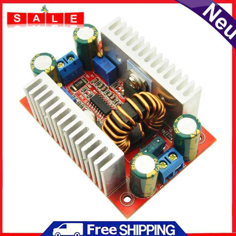 Asiprop 400W 15A DC-DC Power Converter Boost Module Step-up Constant Power Sup
