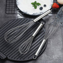 3pcs Handheld Manual Stainless Steel Egg Beater Mixer Whisk Kitchen Tool