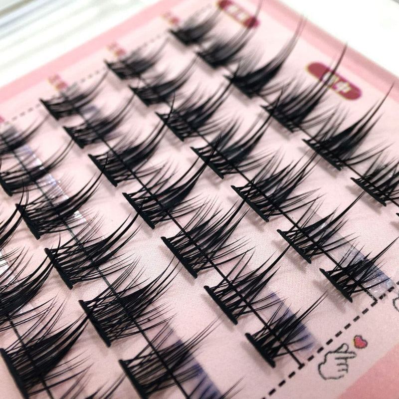 Mink Eyelashes Manga Lashes Cluster Lashes Little Devils Volume Eyelashes