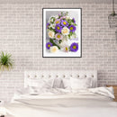 5D DIY Full Round Drill Diamond Painting Flowers and Plants Pattern Mosaic Ki