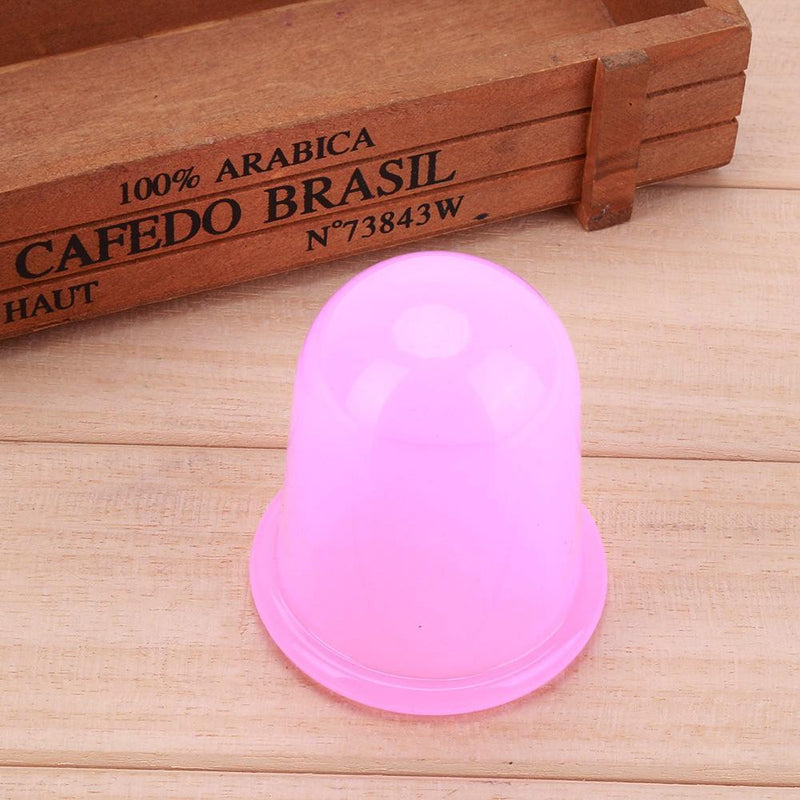 Silicone Moisture Absorber Cupping Home Body Care Massage Cup(Pink)