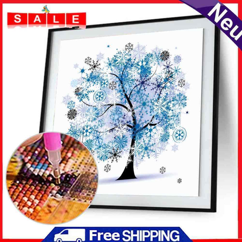30*30cm DIY Diamond Embroidery 5D Mosaic Four Seasons Tree Diamond Painting