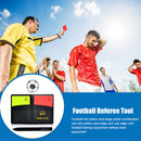Soccer Referee Cards Football Outdoor Sports Red Yellow Card Training Equip